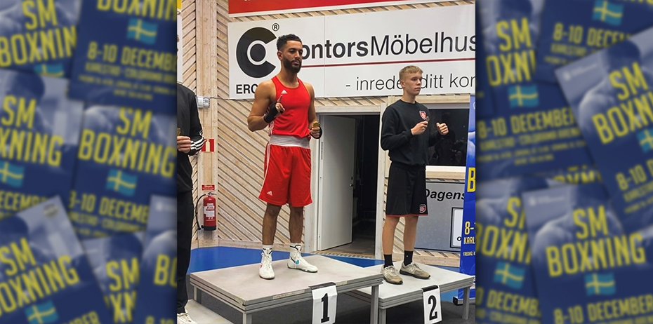 SM-guldet i hamn med Mohammed Abdulla överst på pallen och tvåan Sigge Pettersson från Bålstad BK.