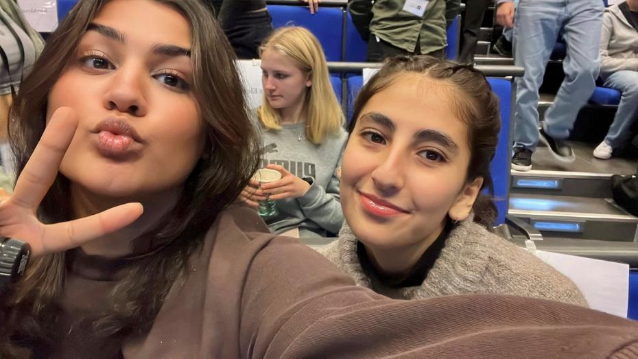 Fatimah Jalil och Yaran Kader Faraj gjorde Angereds röst hörd på elevkårernas kongress i Norrköping.